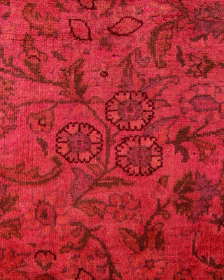 Fine Vibrance, One-of-a-Kind Hand-Knotted Area Rug - Pink, 4' 2" x 5' 10" - Solo Rugs
