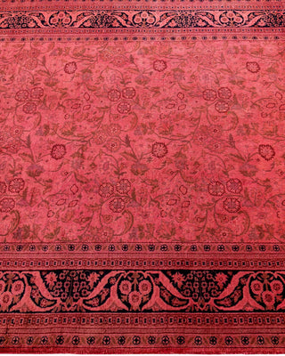 Fine Vibrance, One-of-a-Kind Hand-Knotted Area Rug - Pink, 4' 2" x 5' 10" - Solo Rugs