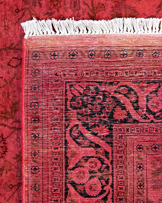 Fine Vibrance, One-of-a-Kind Hand-Knotted Area Rug - Pink, 4' 2" x 5' 10" - Solo Rugs