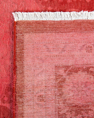 Fine Vibrance, One-of-a-Kind Hand-Knotted Area Rug - Pink, 6' 3" x 9' 3" - Solo Rugs