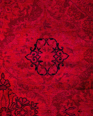 Fine Vibrance, One-of-a-Kind Hand-Knotted Area Rug - Pink, 8' 3" x 13' 5" - Solo Rugs