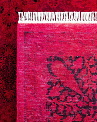 Fine Vibrance, One-of-a-Kind Hand-Knotted Area Rug - Pink, 8' 3" x 13' 5" - Solo Rugs