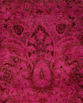 Fine Vibrance, One-of-a-Kind Hand-Knotted Area Rug - Pink, 8' 4" x 10' 7" - Solo Rugs