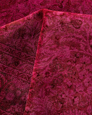 Fine Vibrance, One-of-a-Kind Hand-Knotted Area Rug - Pink, 8' 4" x 10' 7" - Solo Rugs