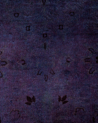 Fine Vibrance, One-of-a-Kind Hand-Knotted Area Rug - Purple, 3' 1" x 5' 2" - Solo Rugs