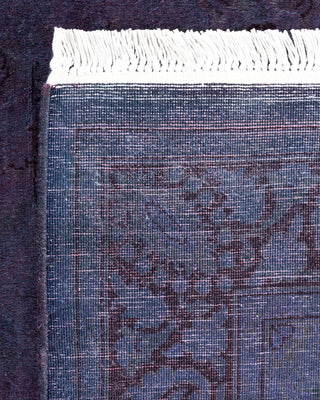 Fine Vibrance, One-of-a-Kind Hand-Knotted Area Rug - Purple, 3' 1" x 5' 2" - Solo Rugs