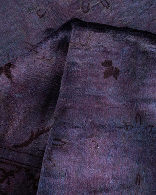 Fine Vibrance, One-of-a-Kind Hand-Knotted Area Rug - Purple, 3' 1" x 5' 2" - Solo Rugs