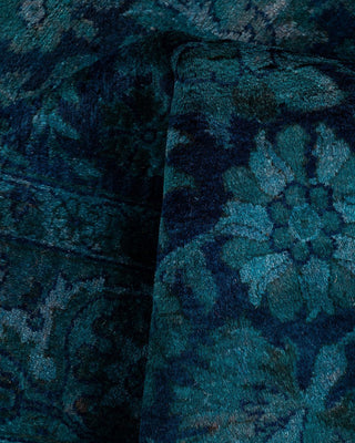 Fine Vibrance, One-of-a-Kind Hand-Knotted Area Rug - Purple, 3' 2" x 5' 2" - Solo Rugs