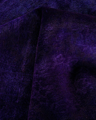 Fine Vibrance, One-of-a-Kind Hand-Knotted Area Rug - Purple, 9' 3" x 17' 6" - Solo Rugs