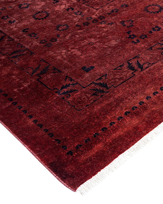 Fine Vibrance, One-of-a-Kind Hand-Knotted Area Rug - Red, 12' 2" x 15' 3" - Solo Rugs