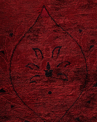 Fine Vibrance, One-of-a-Kind Hand-Knotted Area Rug - Red, 12' 2" x 15' 3" - Solo Rugs