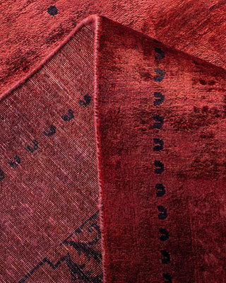 Fine Vibrance, One-of-a-Kind Hand-Knotted Area Rug - Red, 12' 2" x 15' 3" - Solo Rugs