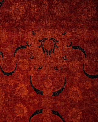 Fine Vibrance, One-of-a-Kind Hand-Knotted Area Rug - Red, 12' 2" x 18' 1" - Solo Rugs