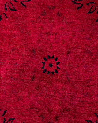 Fine Vibrance, One-of-a-Kind Hand-Knotted Area Rug - Red, 3' 1" x 4' 7" - Solo Rugs