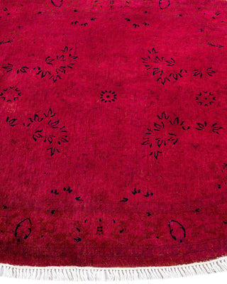 Fine Vibrance, One-of-a-Kind Hand-Knotted Area Rug - Red, 3' 1" x 4' 7" - Solo Rugs