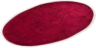 Fine Vibrance, One-of-a-Kind Hand-Knotted Area Rug - Red, 3' 1" x 4' 7" - Solo Rugs