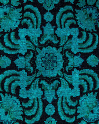 Fine Vibrance, One-of-a-Kind Hand-Knotted Area Rug - Red, 4' 1" x 6' 5" - Solo Rugs