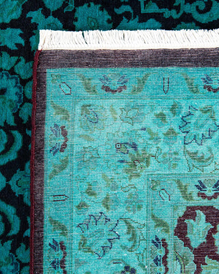 Fine Vibrance, One-of-a-Kind Hand-Knotted Area Rug - Red, 4' 1" x 6' 5" - Solo Rugs