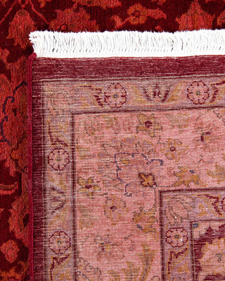 Fine Vibrance, One-of-a-Kind Hand-Knotted Area Rug - Red, 4' 2" x 6' 3" - Solo Rugs