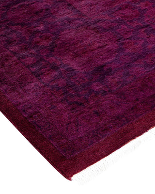 Fine Vibrance, One-of-a-Kind Hand-Knotted Area Rug - Red, 8' 2" x 10' 5" - Solo Rugs