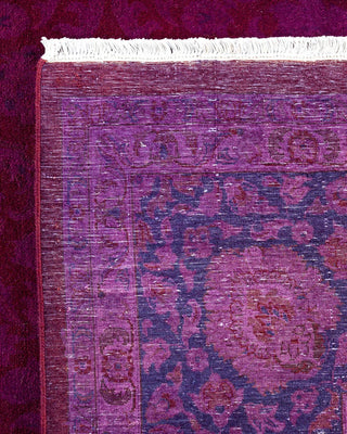 Fine Vibrance, One-of-a-Kind Hand-Knotted Area Rug - Red, 8' 2" x 10' 5" - Solo Rugs