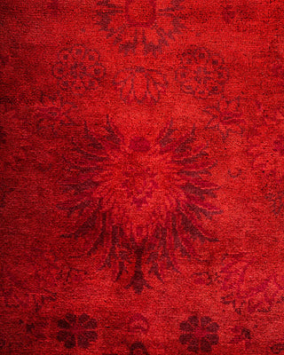 Fine Vibrance, One-of-a-Kind Hand-Knotted Area Rug - Red, 8' 3" x 14' 10" - Solo Rugs