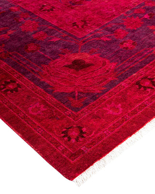 Fine Vibrance, One-of-a-Kind Hand-Knotted Area Rug - Red, 9' 10" x 17' 7" - Solo Rugs