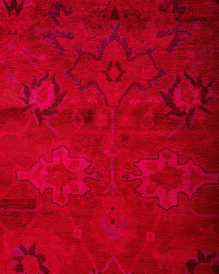 Fine Vibrance, One-of-a-Kind Hand-Knotted Area Rug - Red, 9' 10" x 17' 7" - Solo Rugs