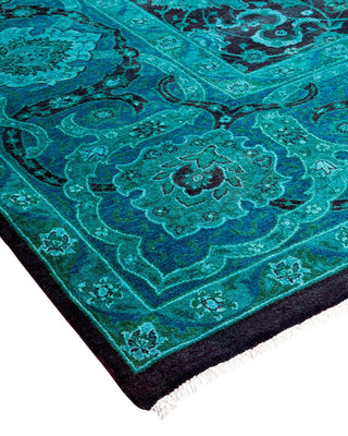 Fine Vibrance, One-of-a-Kind Hand-Knotted Area Rug - Red, 9' 3" x 12' 2" - Solo Rugs