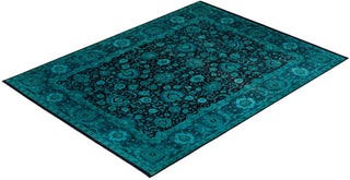 Fine Vibrance, One-of-a-Kind Hand-Knotted Area Rug - Red, 9' 3" x 12' 2" - Solo Rugs