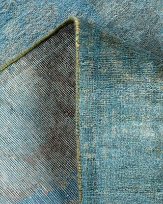 Fine Vibrance, One-of-a-Kind Hand-Knotted Runner Rug - Blue, 2' 9" x 4' 2" - Solo Rugs