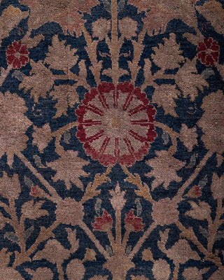 Fine Vibrance, One-of-a-Kind Hand-Knotted Runner Rug - Brown, 2' 7" x 12' 2" - Solo Rugs