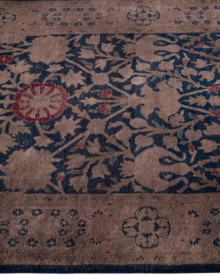 Fine Vibrance, One-of-a-Kind Hand-Knotted Runner Rug - Brown, 2' 7" x 12' 2" - Solo Rugs