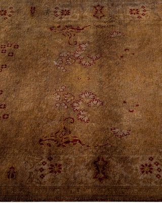 Fine Vibrance, One-of-a-Kind Hand-Knotted Runner Rug - Brown, 2' 7" x 23' 1" - Solo Rugs