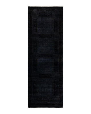Fine Vibrance, One-of-a-Kind Hand-Knotted Runner Rug - Brown, 3' 0" x 8' 10" - Solo Rugs