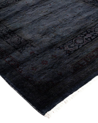 Fine Vibrance, One-of-a-Kind Hand-Knotted Runner Rug - Brown, 3' 0" x 8' 10" - Solo Rugs