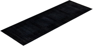 Fine Vibrance, One-of-a-Kind Hand-Knotted Runner Rug - Brown, 3' 0" x 8' 10" - Solo Rugs