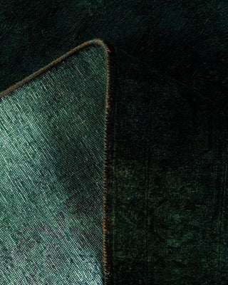 Fine Vibrance, One-of-a-Kind Hand-Knotted Runner Rug - Burgundy, 3' 1" x 18' 4" - Solo Rugs