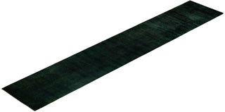 Fine Vibrance, One-of-a-Kind Hand-Knotted Runner Rug - Burgundy, 3' 1" x 18' 4" - Solo Rugs