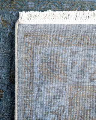 Fine Vibrance, One-of-a-Kind Hand-Knotted Runner Rug - Gray, 2' 6" x 10' 3" - Solo Rugs