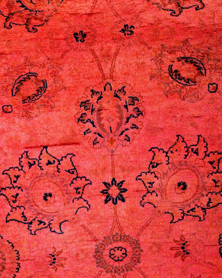 Fine Vibrance, One-of-a-Kind Hand-Knotted Runner Rug - Orange, 2' 7" x 15' 10" - Solo Rugs
