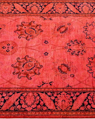 Fine Vibrance, One-of-a-Kind Hand-Knotted Runner Rug - Orange, 2' 7" x 15' 10" - Solo Rugs