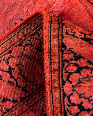 Fine Vibrance, One-of-a-Kind Hand-Knotted Runner Rug - Orange, 2' 7" x 15' 10" - Solo Rugs