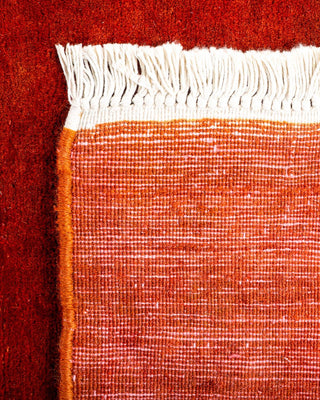 Fine Vibrance, One-of-a-Kind Hand-Knotted Runner Rug - Orange, 2' 7" x 23' 9" - Solo Rugs