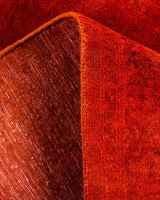 Fine Vibrance, One-of-a-Kind Hand-Knotted Runner Rug - Orange, 2' 7" x 23' 9" - Solo Rugs