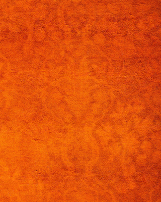 Fine Vibrance, One-of-a-Kind Hand-Knotted Runner Rug - Orange, 2' 8" x 18' 10" - Solo Rugs
