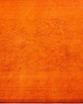 Fine Vibrance, One-of-a-Kind Hand-Knotted Runner Rug - Orange, 2' 8" x 18' 10" - Solo Rugs