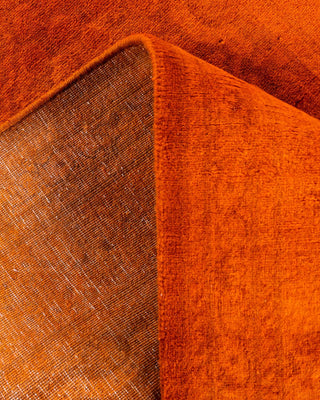 Fine Vibrance, One-of-a-Kind Hand-Knotted Runner Rug - Orange, 2' 8" x 18' 10" - Solo Rugs