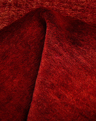 Fine Vibrance, One-of-a-Kind Hand-Knotted Runner Rug - Orange, 2' 9" x 23' 10" - Solo Rugs
