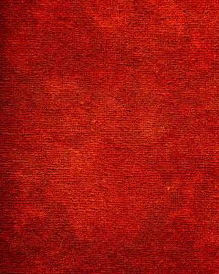 Fine Vibrance, One-of-a-Kind Hand-Knotted Runner Rug - Orange, 3' 1" x 22' 8" - Solo Rugs